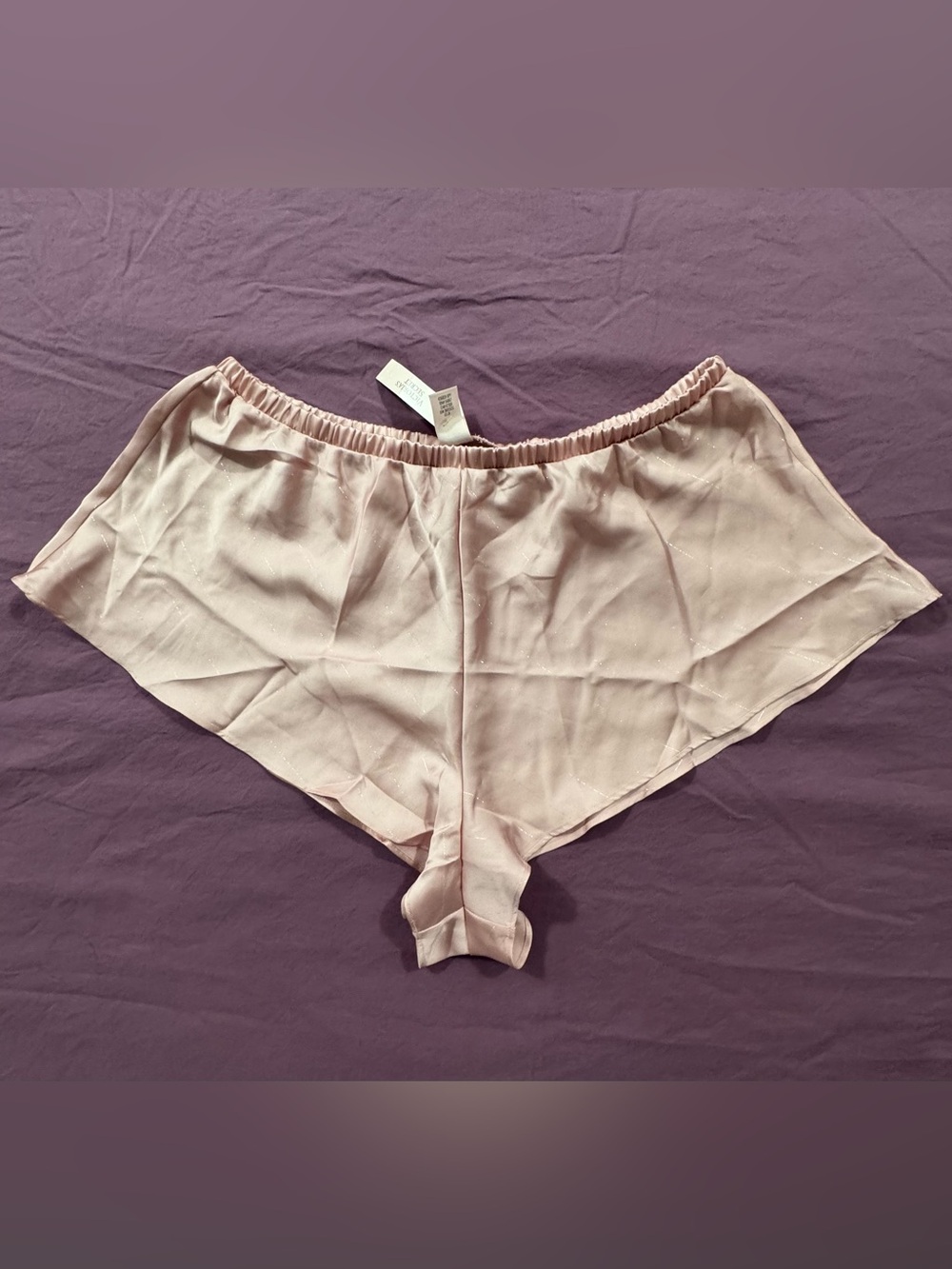 NWT Victoria's Secret Pink Satin Sleep Shorts - Size M